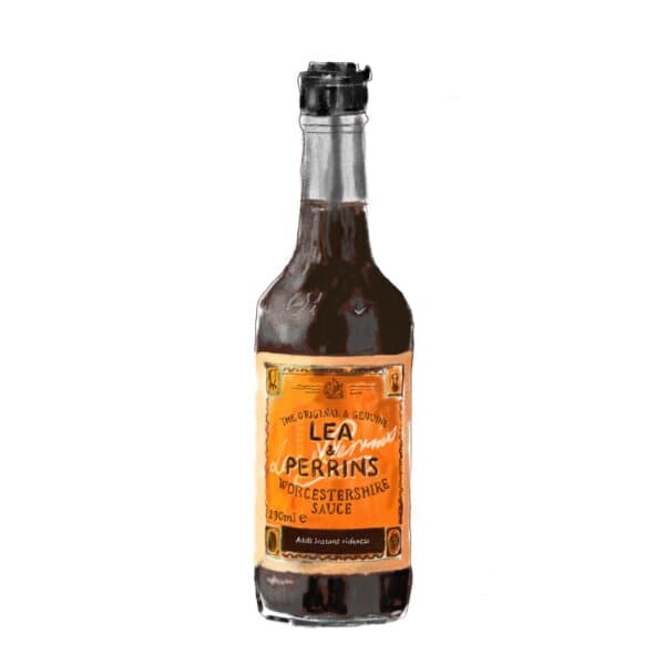 Flesje Worchestershire saus