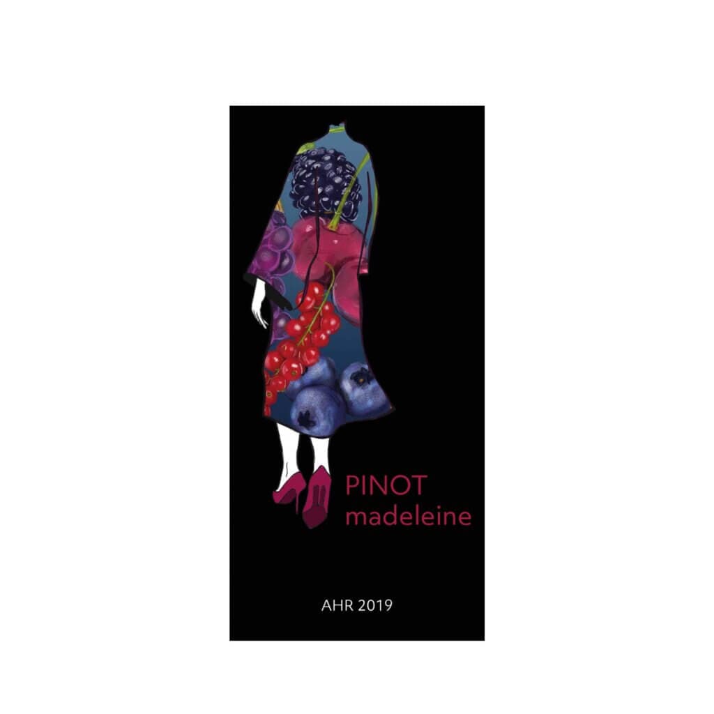 Etiket Pinot Madeleine INOX